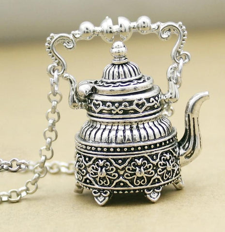 Necklace Vintage Tea Pot