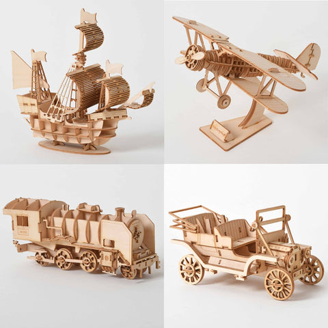 Puzzle Assembly Wooden Toys