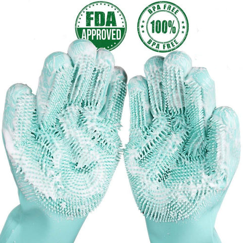 Magic BPA Free Scrubber Gloves