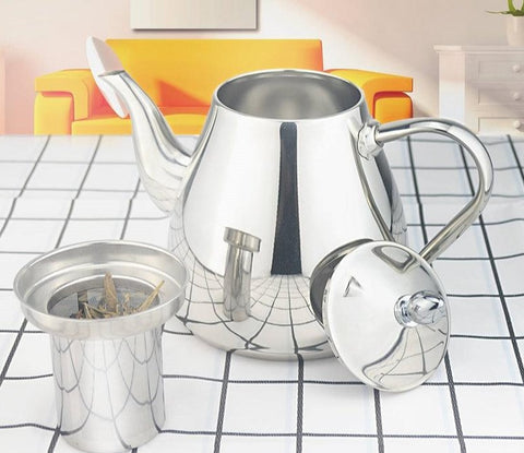 Coffee & Tea Kettle with Strainer