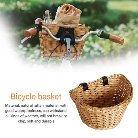 Retro Style Bicycle Basket
