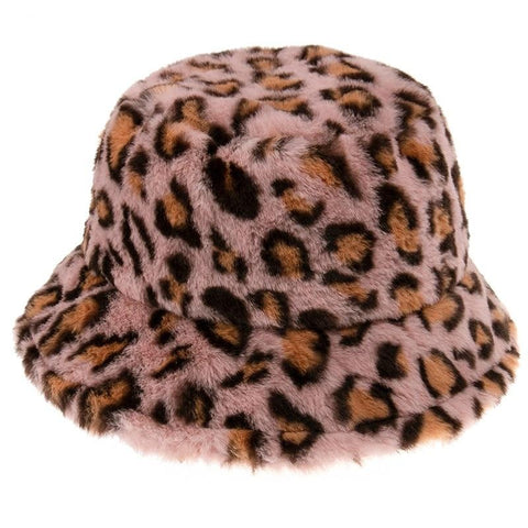 Leopard Hat for Winter