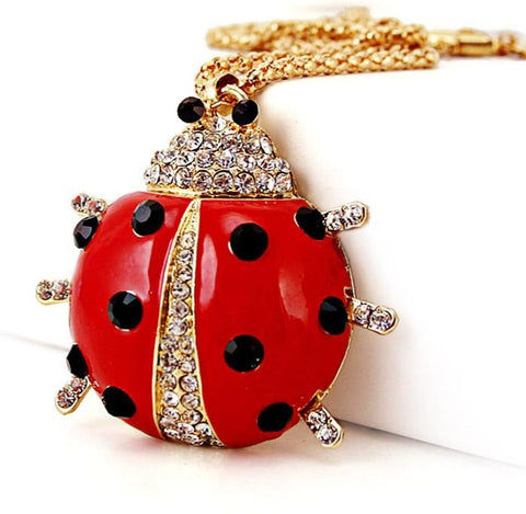 Necklace Ladybug
