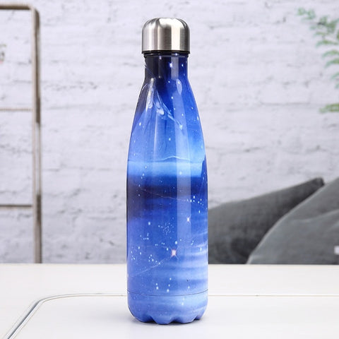Water Bottle in Space & Unicorn Themes