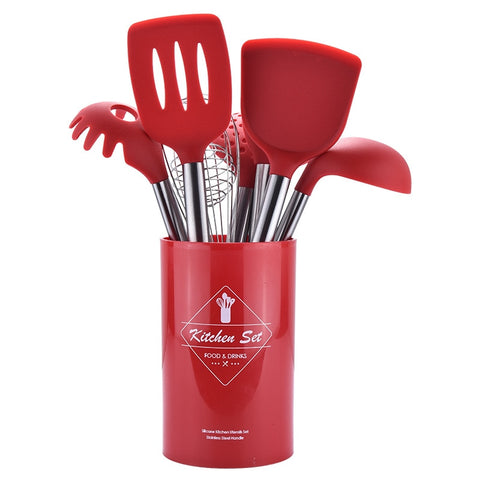 Cooking Tools Stainless Steel in Red or Black